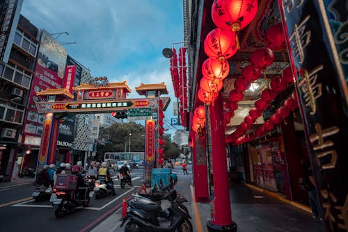 Základová fotografie zdarma na téma Asie, centrum města, Čínská čtvrť