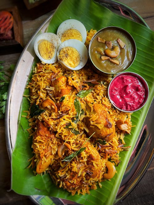 Foto profissional grátis de biryani, comida indiana, comida tradicional
