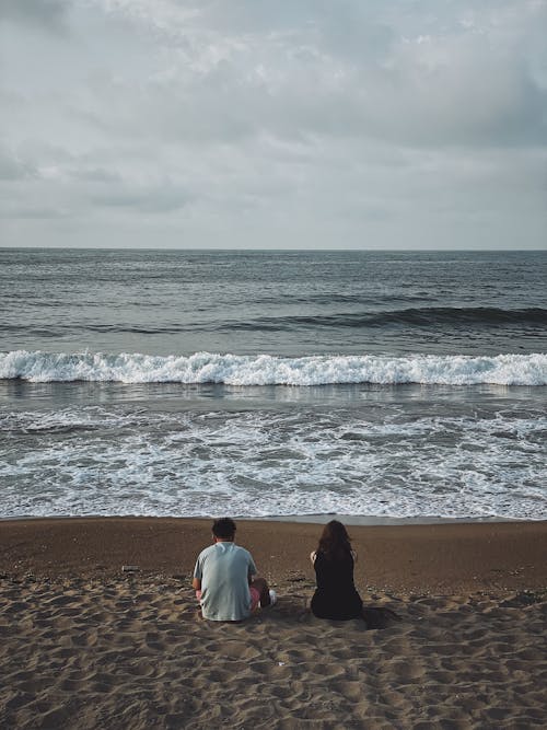 Gratis lagerfoto af bølger, hav, horisont Lagerfoto