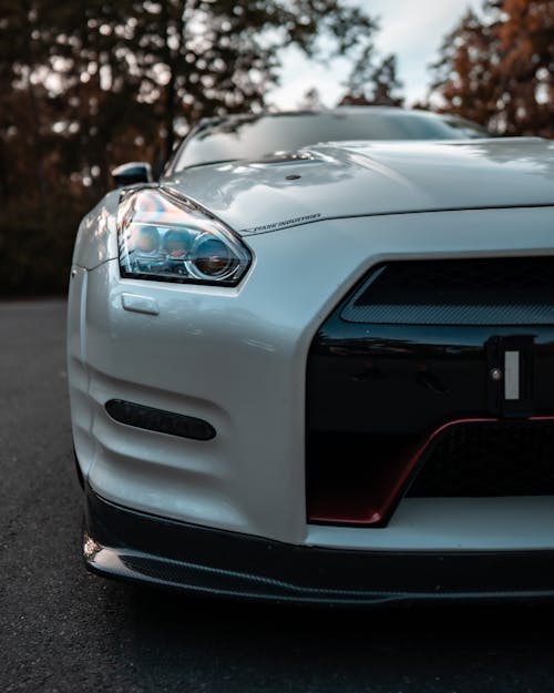Close-up Photo of Nissan GT-R