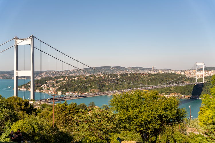 Scenic View Of The Fatih Sultan Mehmet Bridge