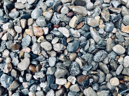 Free Overhead Shot of Rocks Stock Photo