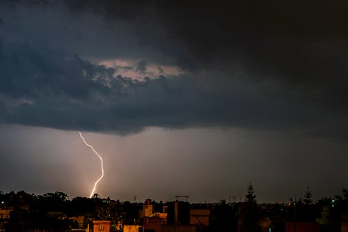 Lightning Above the City 