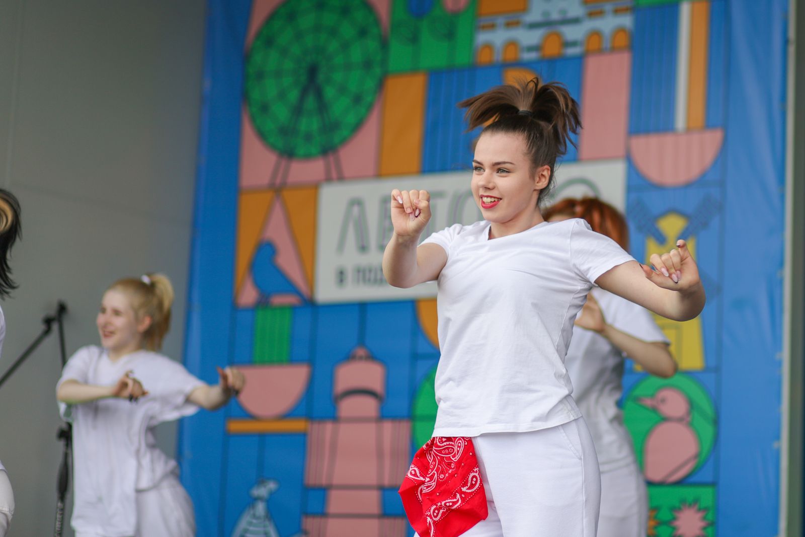 Teenager dancing with confidence and expression in a non-competitive setting