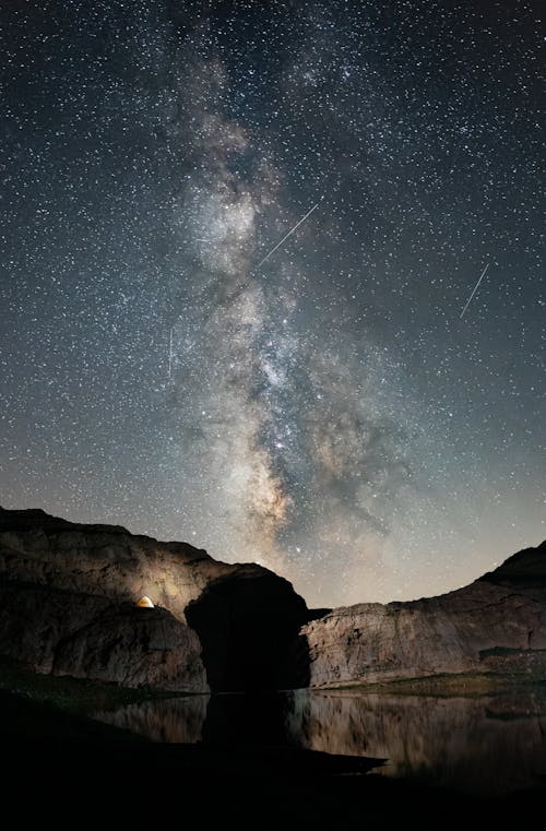 ฟรี คลังภาพถ่ายฟรี ของ กลางคืน, กาแล็กซี, ช่องว่าง คลังภาพถ่าย