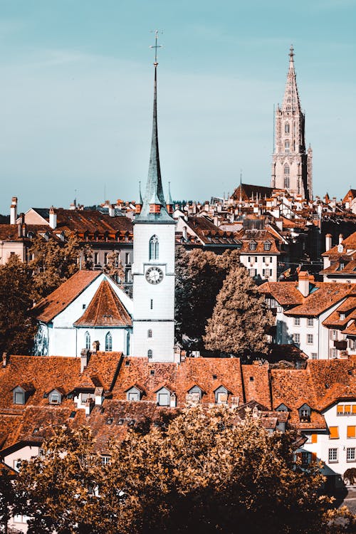 Landschaftsfoto Der Kathedrale Saint Flores