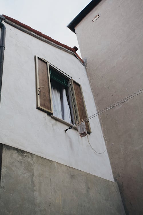 Photo of a Window of a Residential Building