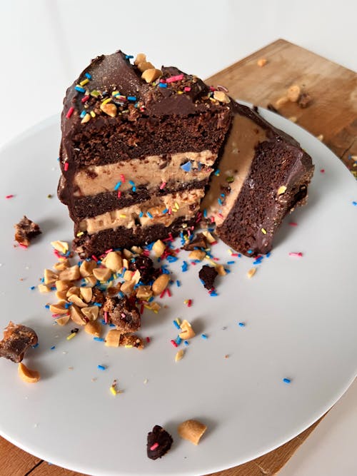 Gratis stockfoto met bord, cake, chocolade