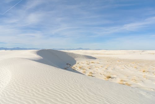 Sand Dunes on Desert