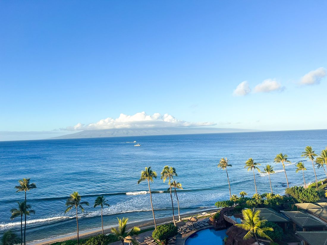 Maui coastline, representing West Maui living