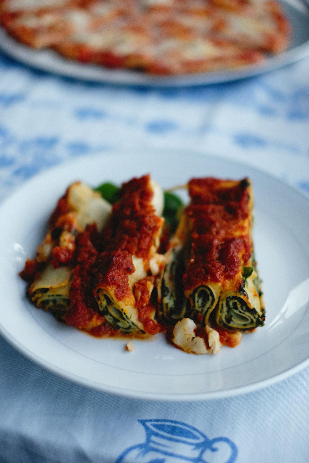 Cheesy Spinach and Ricotta Pasta Bake