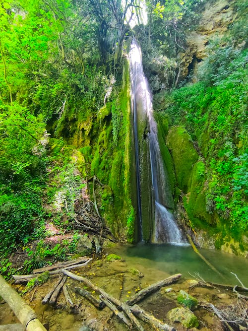 Kostnadsfri bild av abstrakt foto, cascate, kustnatur