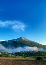 A picture of Al-Aqra Mountain in syria was taken from Turkiye