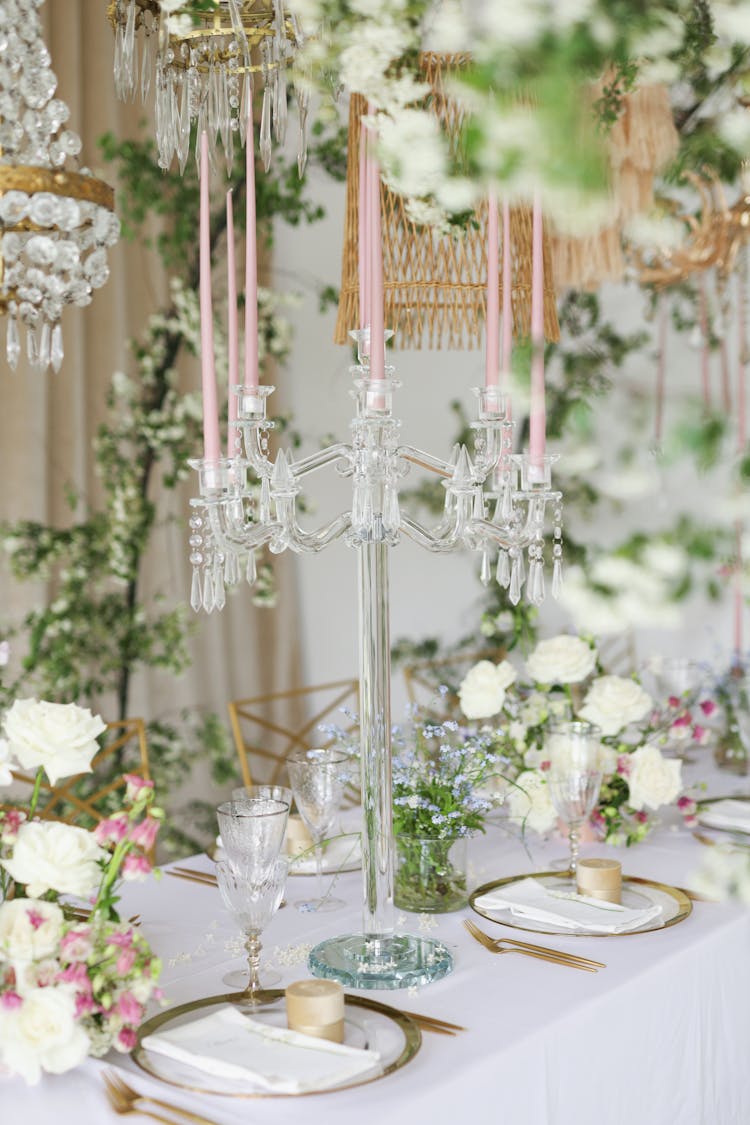 Table Beautiful Wedding Decoration 