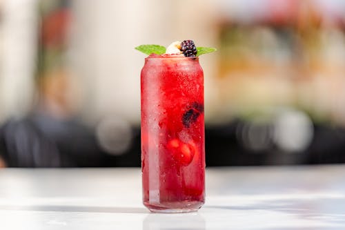 Fruit Alcoholic Cocktail in Glass