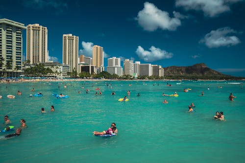 Ảnh lưu trữ miễn phí về bờ biển, bơi lội, Hawaii