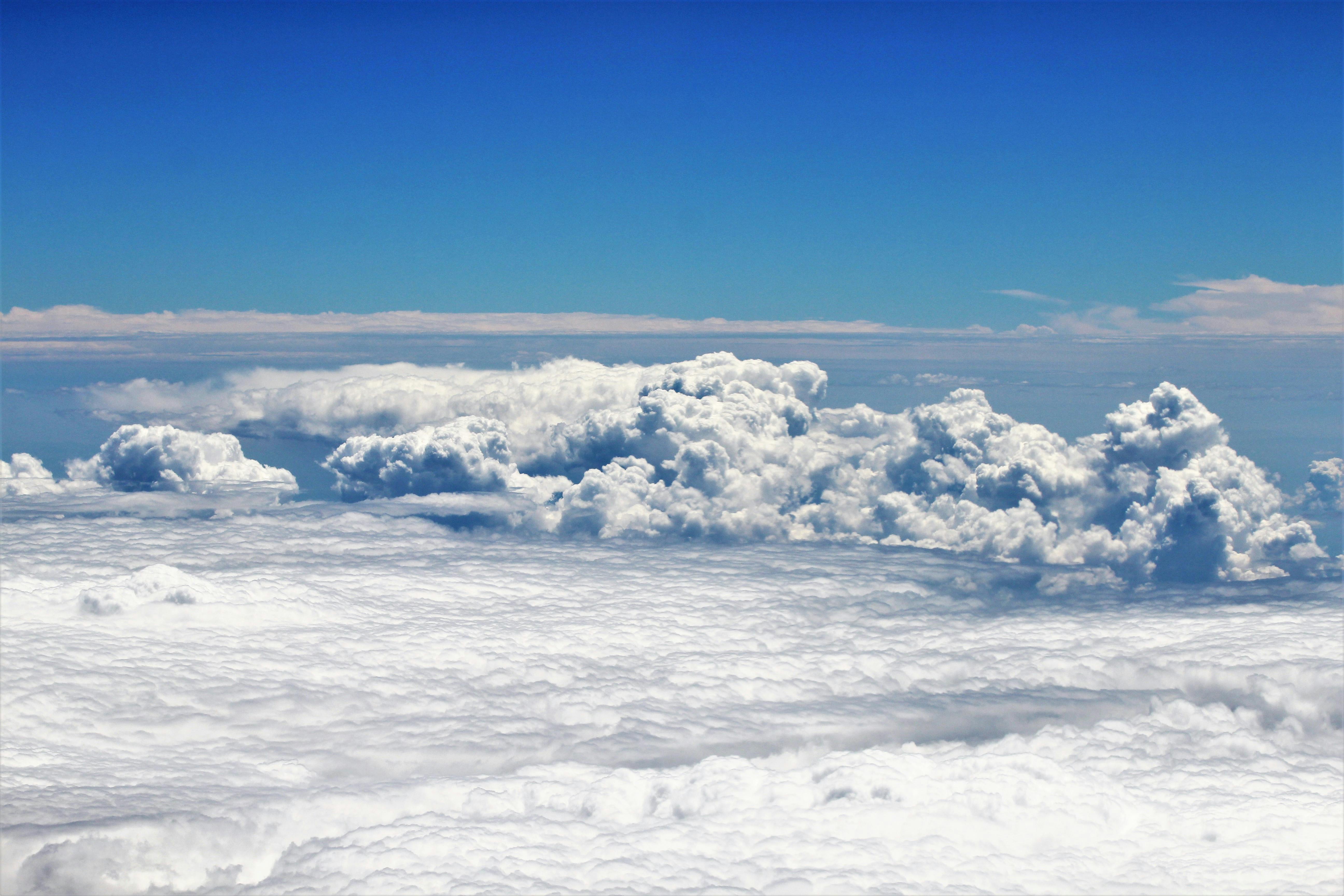 Free stock photo of clouds, over the clouds