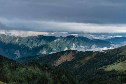 Aerial Photography Of Mountains 