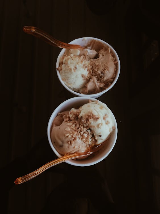 Flatlay, 冰淇淋, 冷 的 免费素材图片