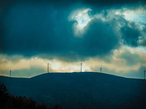 Free stock photo of cloud formation, cloudiness, deep blue