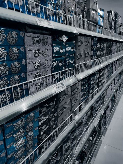 Free stock photo of bookstore, cart, convenience store Stock Photo