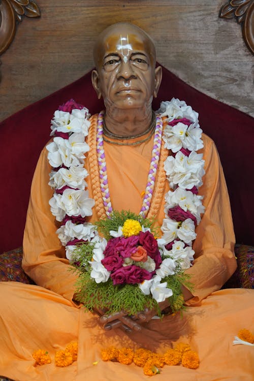 Statue of AC Bhaktivedanta Swami Prabhupada
