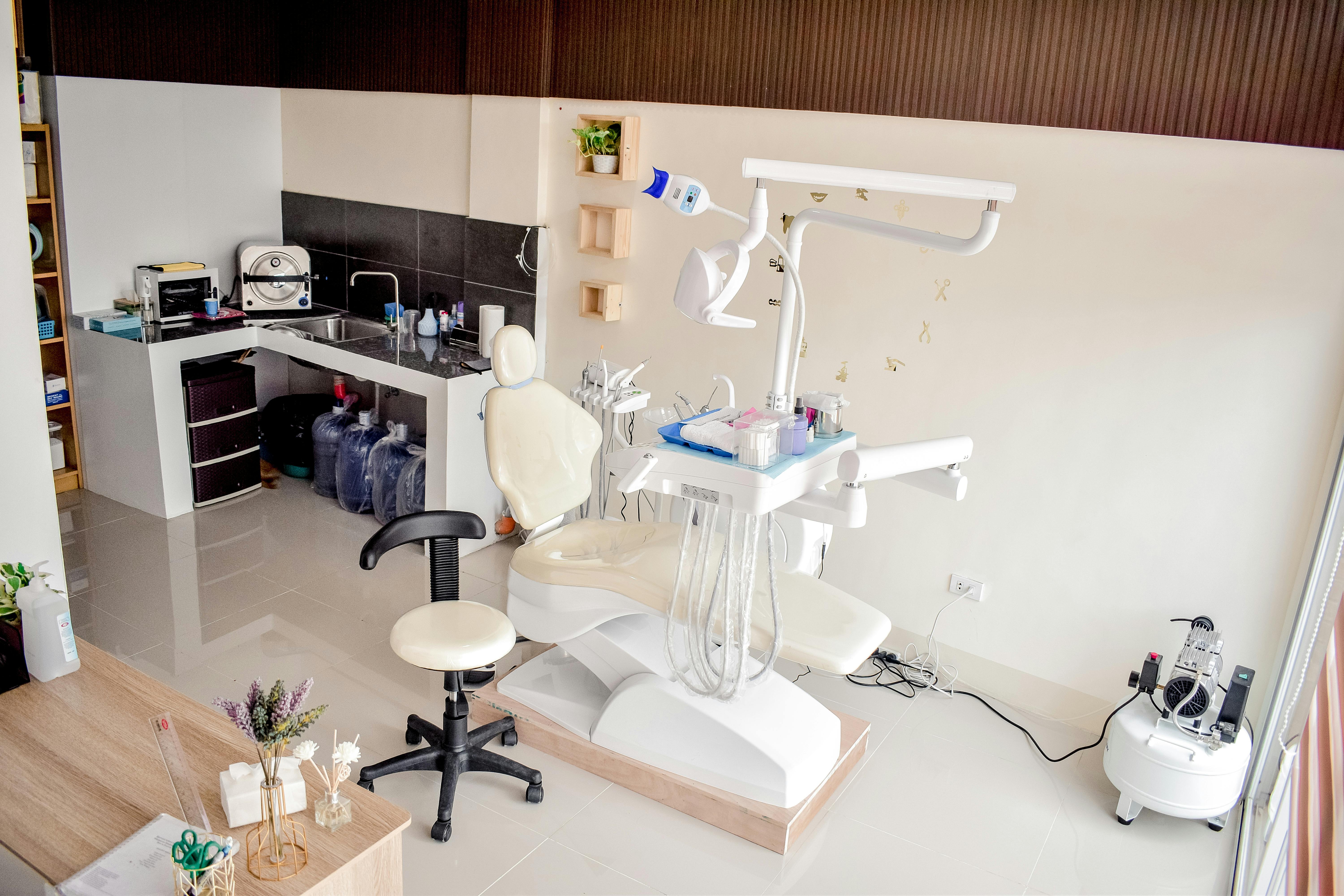 High Angle Shot of a Dental Clinic · Free Stock Photo