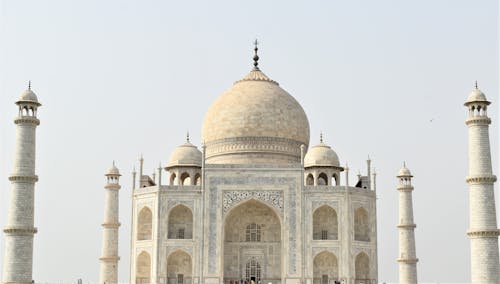 The Taj Mahal in India 