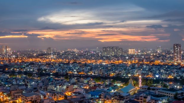 Rooftop cocktails at colonial Park Hyatt — Ho Chi Minh City