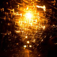 Golden light trails at night — Serge Cyneat on Pexels