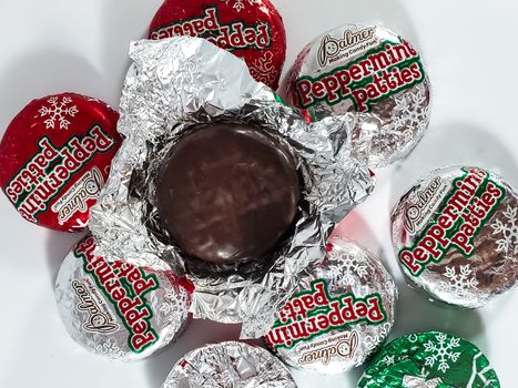Chocolate; Peppermint Chocolate Peppermint Stick Nutrition Bar — kidney-friendly food