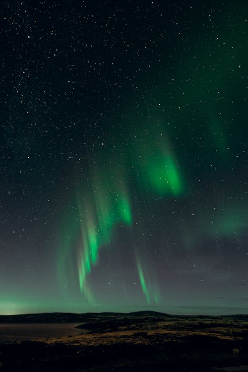 Gratis arkivbilde med grønt lys, himmel, kyst