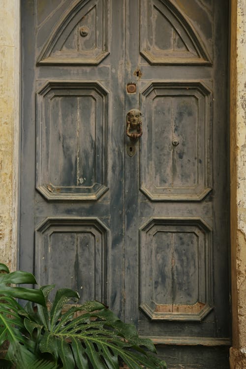 Old Wooden Entrance Door 