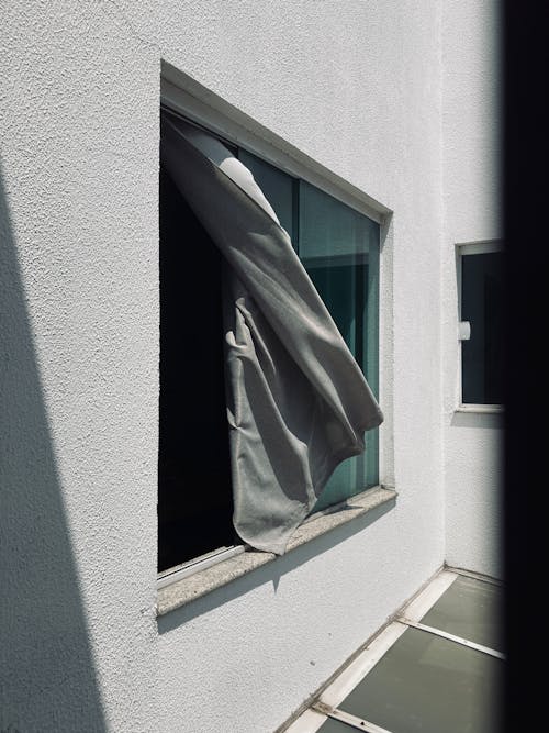 Бесплатное стоковое фото с белая стена, Квартира, окно