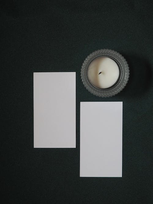 White Blank Paper on the Table