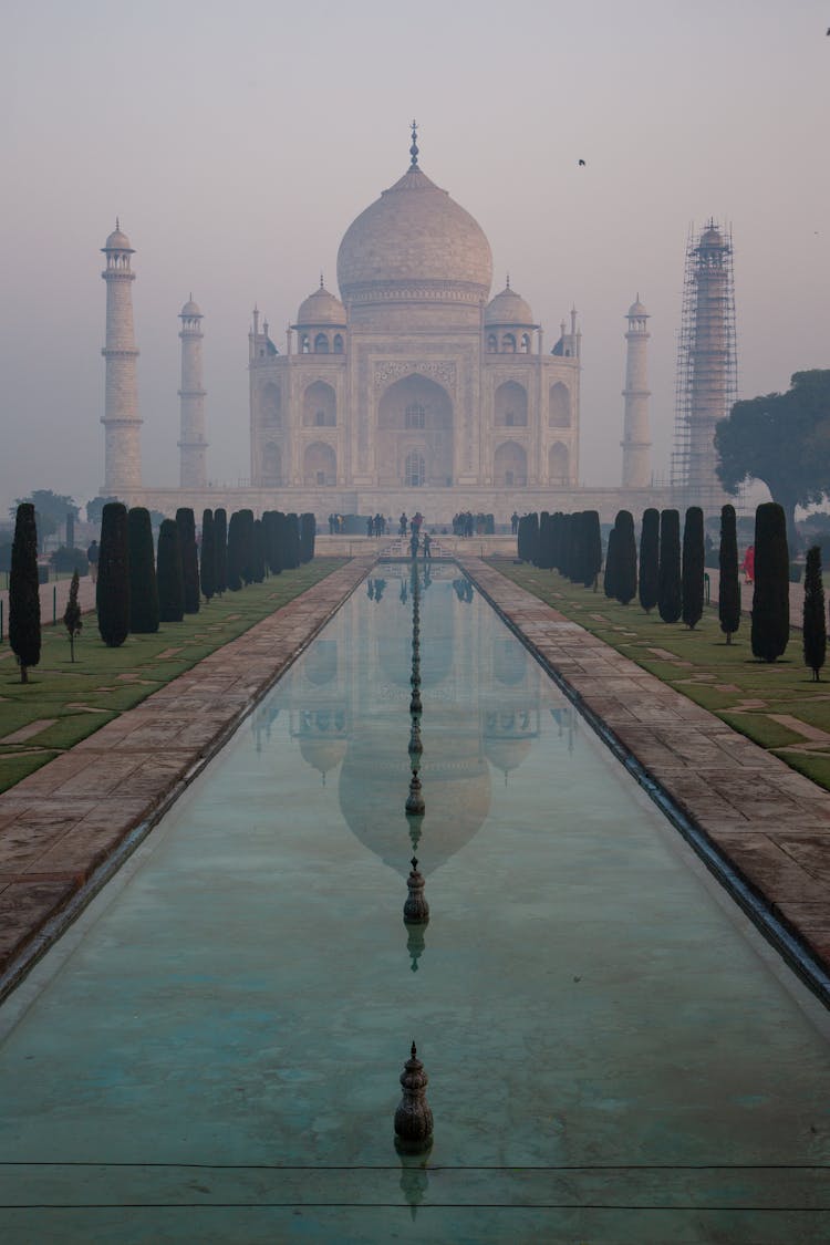 The Taj Mahal In Agra