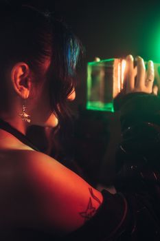 Woman in Darkness