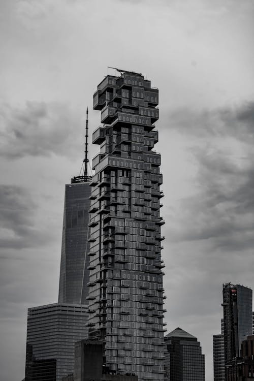 Fotobanka s bezplatnými fotkami na tému budova, mrakodrapy, výšková budova