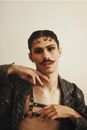 Man in Black Leather Jacket