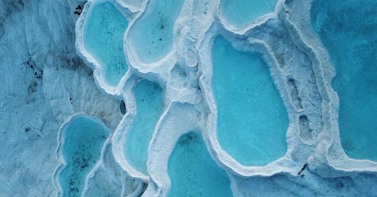 Blue Point Spring Hot Spring Directly Above Blue Hot Springs · Free Stock Photo