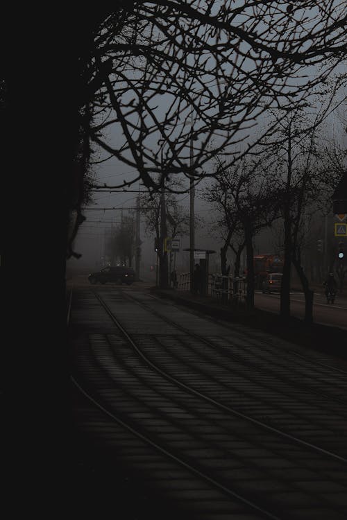 거리, 기차, 도로의 무료 스톡 사진