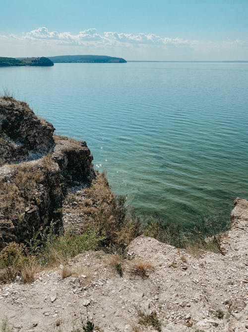 Kostenloses Stock Foto zu gras, küste, meer