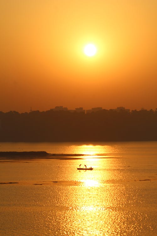 Ilmainen kuvapankkikuva tunnisteilla auringonnousu, kalastajat, kalastus Kuvapankkikuva