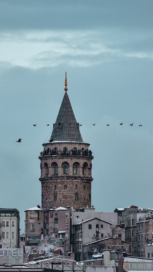 Clouds over Galata Tower