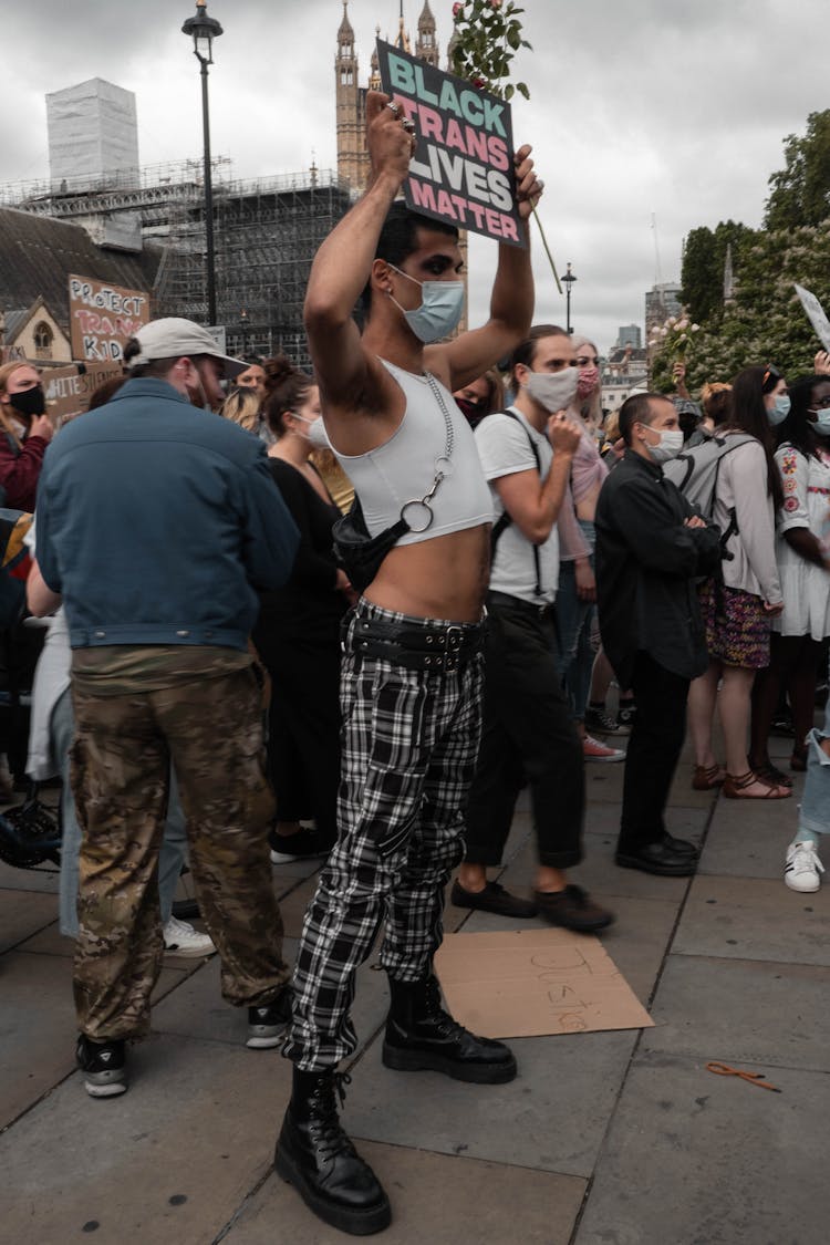 Protesters On Rally