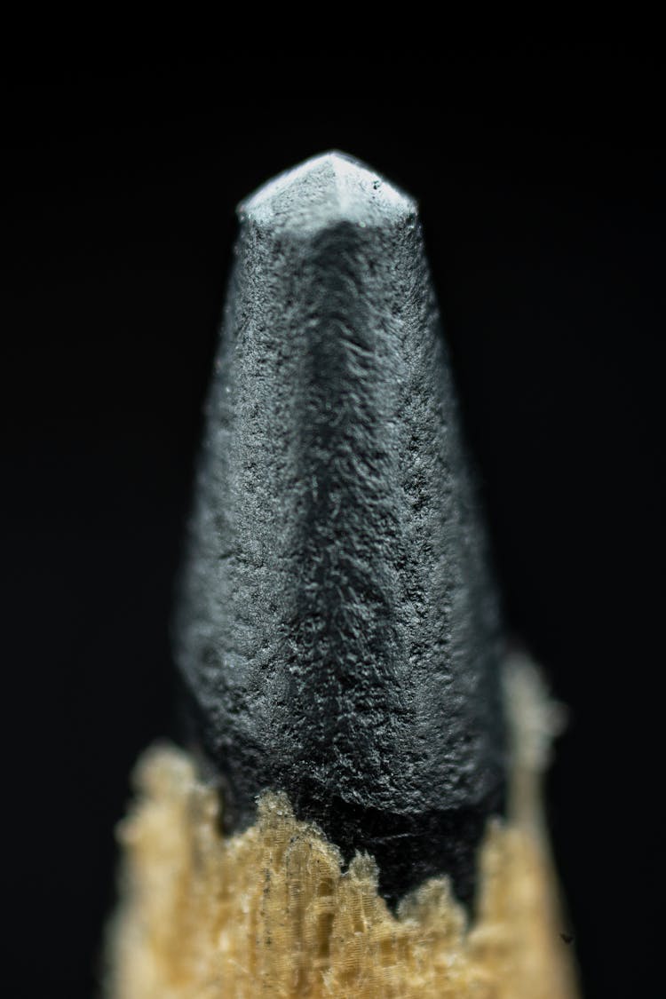 Close-up Of A Pencil Tip 