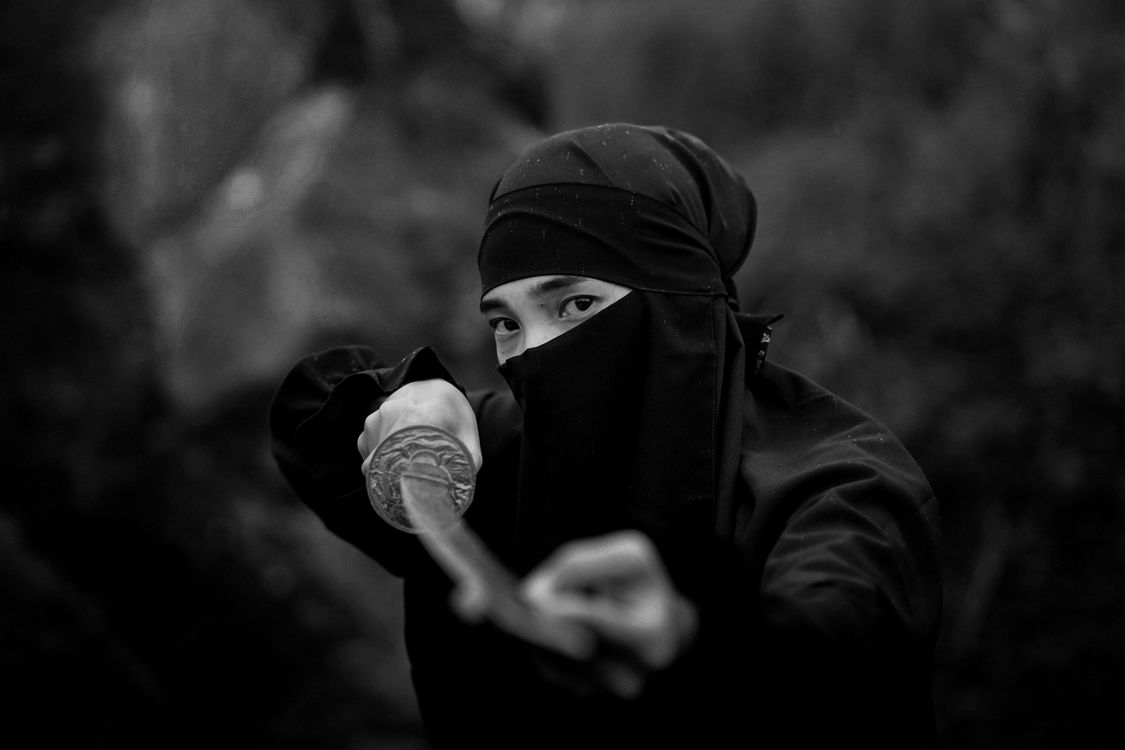 Samurai with Katana · Free Stock Photo