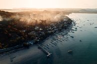 indonesian lobster fishing village