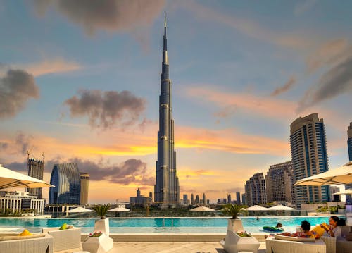 Burj Khalifa in Dubai 