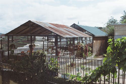 Roofed Restaurant Terrace